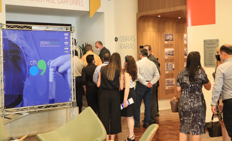 Lançamento Webdocumentário Chamada Zeronove - Curitiba, 22/11/2021 - Foto: José Fernando Ogura/AEN