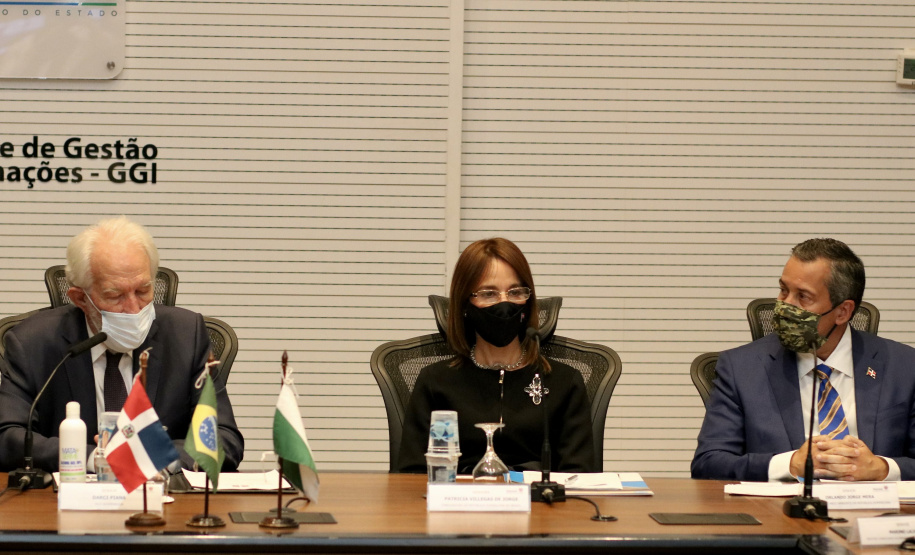 Paraná e República Dominicana estudam cooperação na área do meio ambiente. Foto: Camila Tonett/Vice-Governadoria