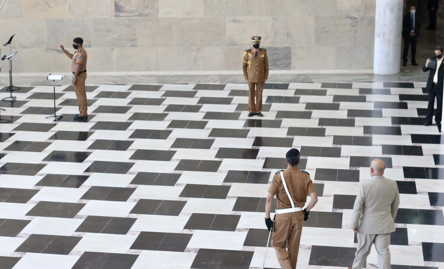 O vice-governador Darci Piana se reuniu nesta quarta-feira (24), no Palácio Iguaçu, com o novo cônsul-geral do Japão em Curitiba, Keiji Hamada. Foto:Camila Tonett/Vice-governadoria