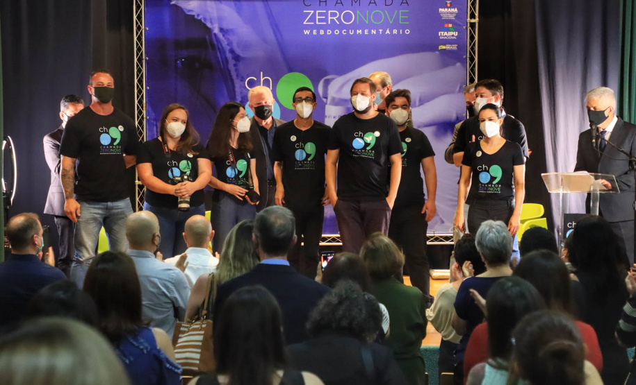 Lançamento Webdocumentário Chamada Zeronove - Curitiba, 22/11/2021 - Foto: José Fernando Ogura/AEN