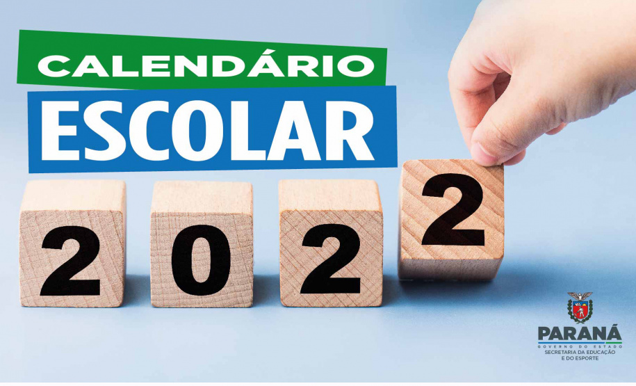 Educação divulga calendário escolar para o ano letivo de 2022