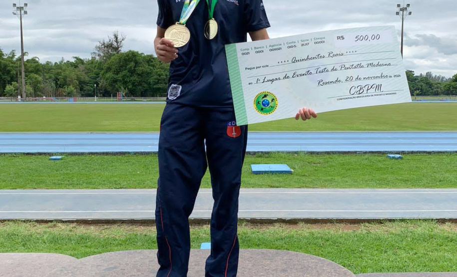 Isabela Abreu é destaque no pentatlo moderno. Paraná Esporte