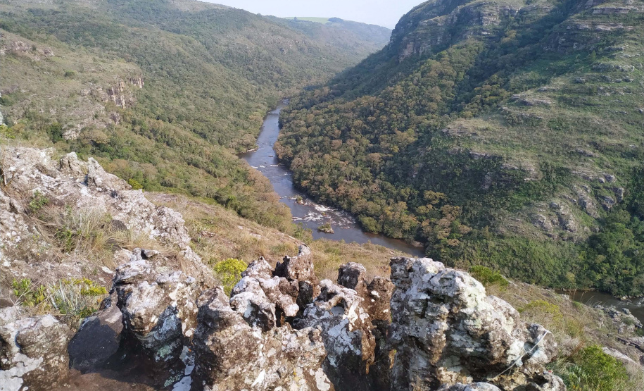 Governo publica edital de concessão do Parque Estadual do Guartelá. Foto: SEDEST