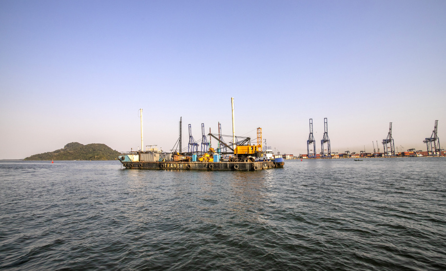 TRF4 tem nova decisão favorável a Portos do Paraná envolvendo as pedras da Palangana  - Paranaguá, 24/11/2021 - Foto: Claudio Neves/Portos do Paraná