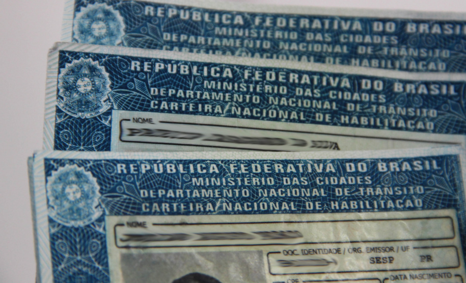 Mais de 35 mil Carteiras Nacionais de Habilitação estão esperando serem retiradas pelos condutores. Foto: Arquivo/Detran