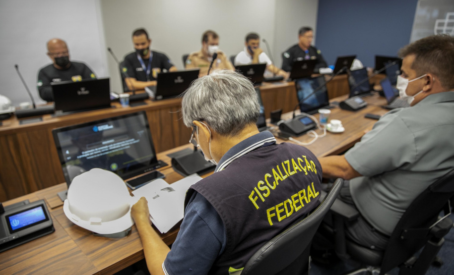 O Porto de Paranaguá foi aprovado esta semana pela auditoria da Comissão Nacional de Segurança Pública nos Portos, Terminais e Vias Navegáveis (Conportos) e terá a sua Declaração de Cumprimento (DC) sem nenhuma pendência.  - Paranaguá, 26/11/2021 - Foto: Claudio Neves/Portos do Paraná