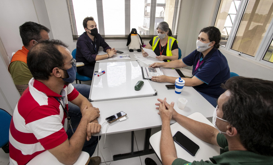 Portos do Paraná executa treinamento para gerenciamento de emergências ambientais - Paranaguá, 26/11/2021 - Foto: Claudio Neves/Portos do Paraná