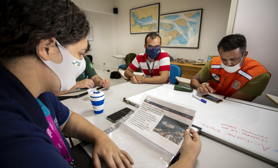Portos do Paraná executa treinamento para gerenciamento de emergências ambientais - Paranaguá, 26/11/2021 - Foto: Claudio Neves/Portos do Paraná