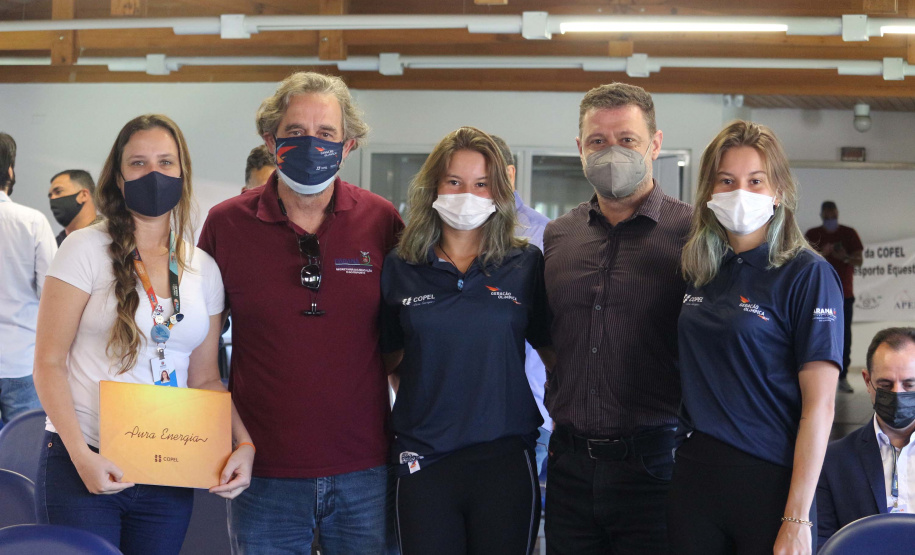 Atletas e entidades paradesportivas homenageiam PROESPORTE . Foto:Thaiany Osório/Paraná Esporte