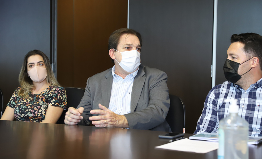 Grupo de Trabalho do Plano Estadual Ferroviário oficializa o protocolo do Estudo de Impacto Ambiental e dá entrada no pedido de Licença Prévia. Foto: Rodrigo Felix Leal/SEIL