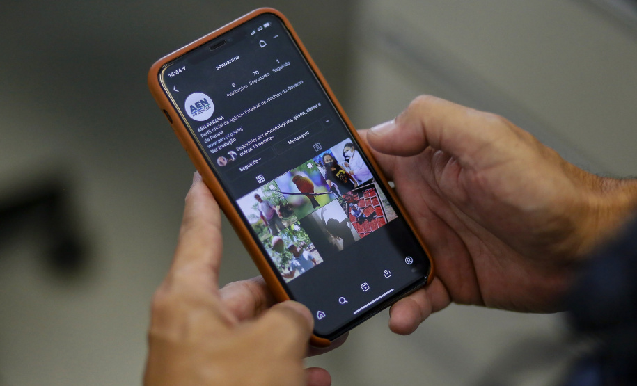 AEN ganha perfis nas redes sociais e boletim na TV Paraná Turismo . Foto Gilson Abreu/AEN