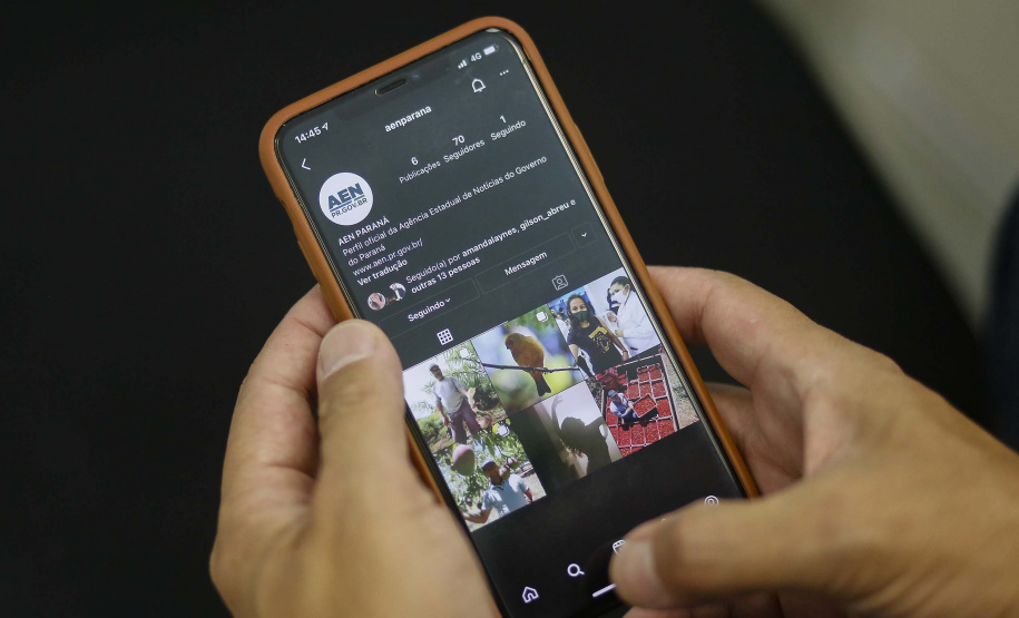 AEN ganha perfis nas redes sociais e boletim na TV Paraná Turismo . Foto Gilson Abreu/AEN