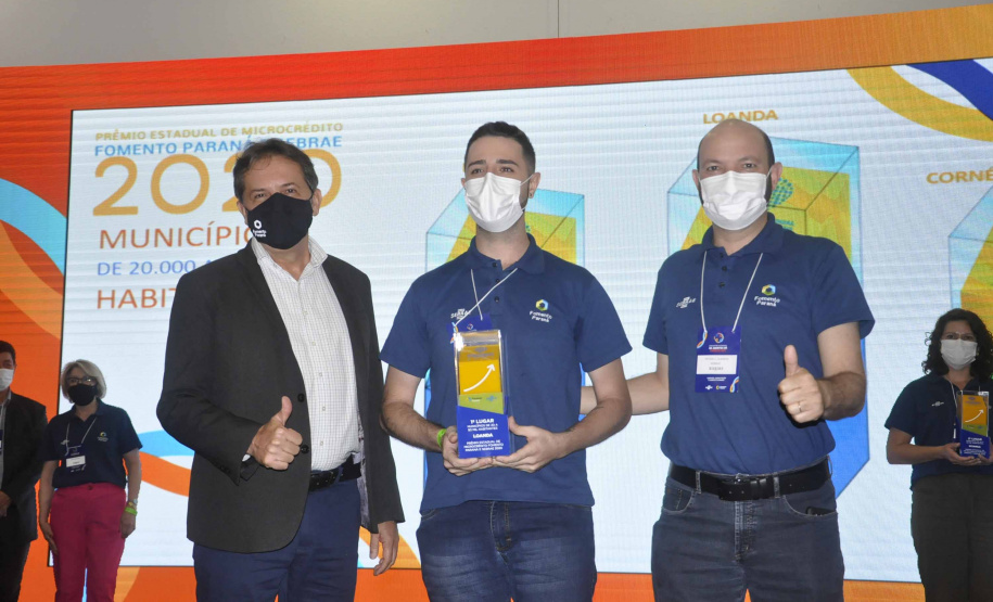 Prêmio Estadual de Microcrédito Fomento Paraná e Sebrae 2020. Foto: Luciano Patzsch/ Fomento Paraná