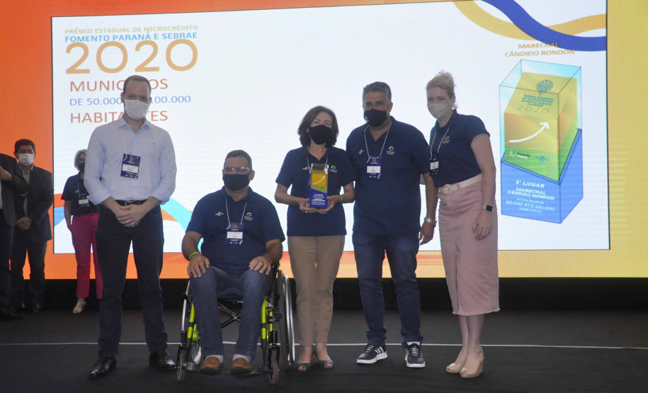 Prêmio Estadual de Microcrédito Fomento Paraná e Sebrae 2020. Foto: Luciano Patzsch/ Fomento Paraná