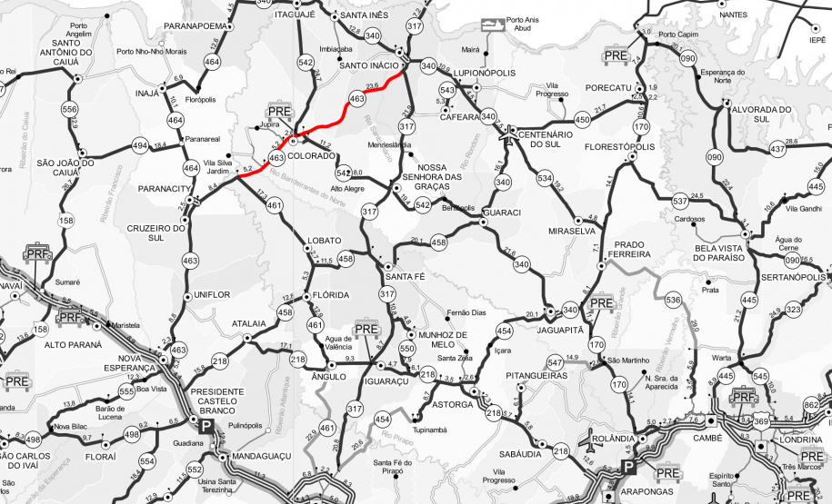 Abertura de envelopes de preços da licitação do projeto de ampliação da PR-463 entre Santo Inácio e Colorado - lote 02 -  Curitiba, 10/11/2021 - Foto: DER