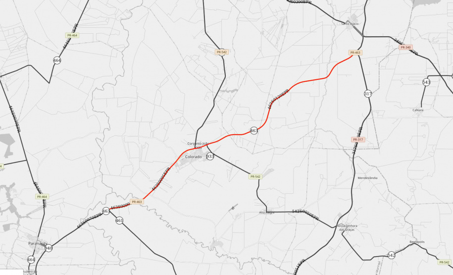 Abertura de envelopes de preços da licitação do projeto de ampliação da PR-463 entre Santo Inácio e Colorado - lote 02 -  Curitiba, 10/11/2021 - Foto: DER