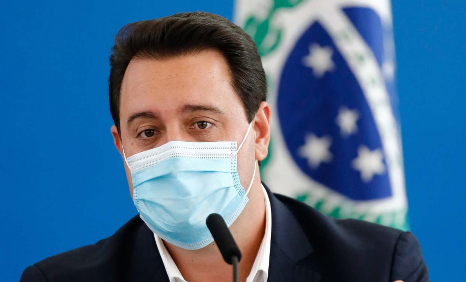 O governador Carlos Massa Ratinho Junior e secretários de Estado apresentam nesta sexta-feira (26), em conjunto com a Polícia Rodoviária Federal, detalhes do plano de operação para o fim da concessão das rodovias paranaenses, que ocorre neste final de semana.  - 26/11/2021 - Foto:Jonathan Campos/AEN