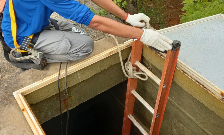 Sanepar recupera reservatórios de água tratada em Foz do Iguaçu