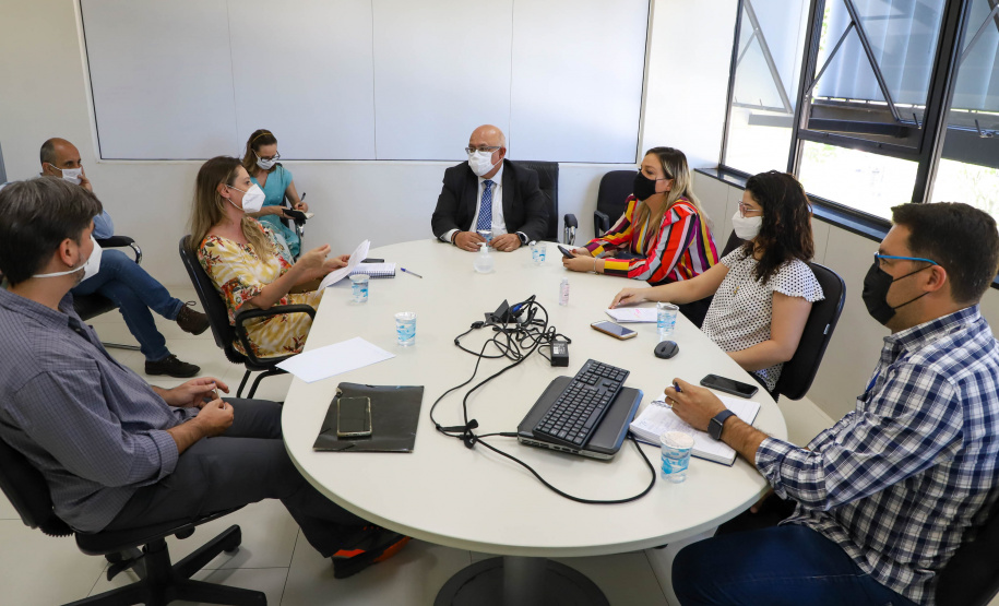 Reunião Nova Ferroste no Palacio das Araucarias.
