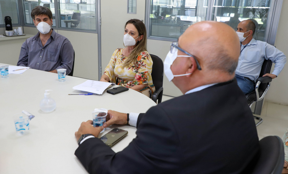 Reunião Nova Ferroste no Palacio das Araucarias.