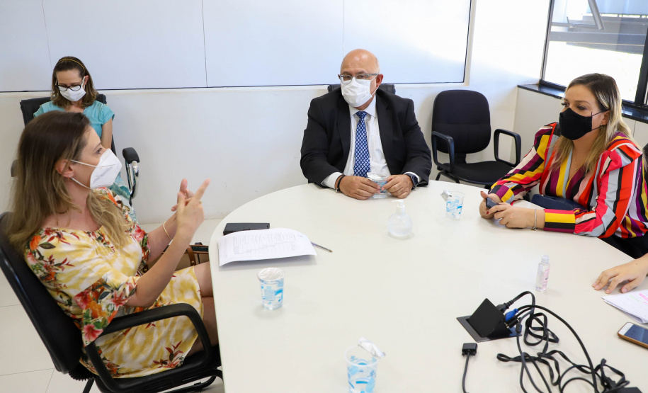 Reunião Nova Ferroste no Palacio das Araucarias.