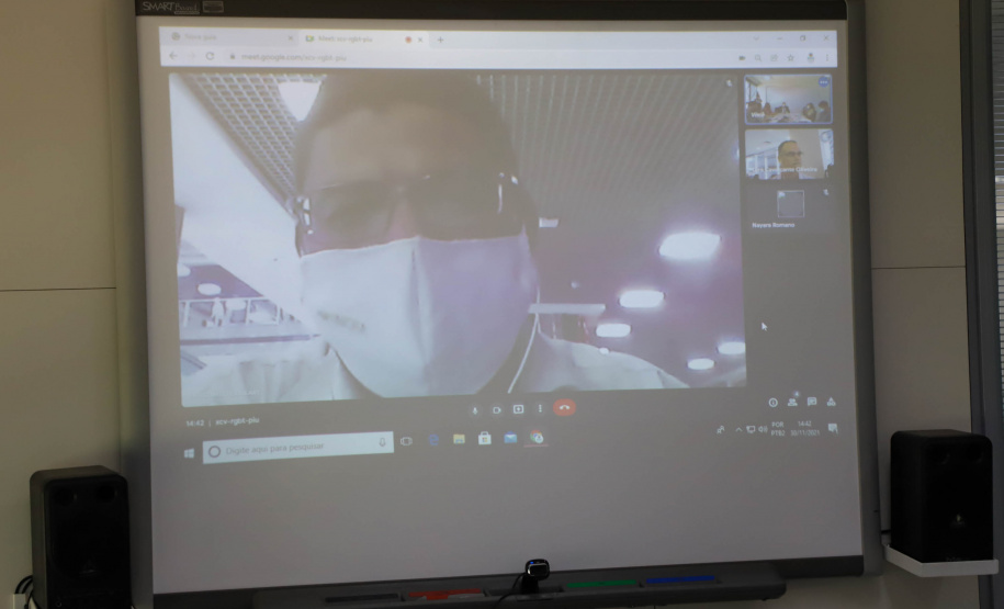 Reunião Nova Ferroste no Palacio das Araucarias.