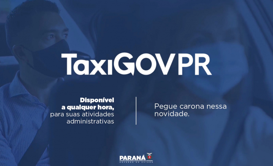 Secretaria de Administração divulga vídeo para auxiliar servidores no uso do TaxiGOVPR Arte: SEAP