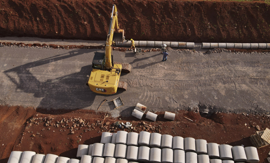 Após um ano de obra, Trevo Cataratas chega a 40% de execução em Cascavel