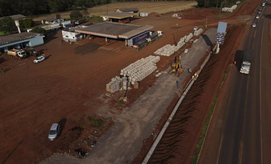 Após um ano de obra, Trevo Cataratas chega a 40% de execução em Cascavel