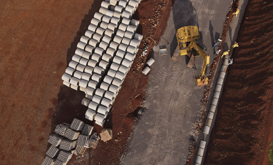 Após um ano de obra, Trevo Cataratas chega a 40% de execução em Cascavel