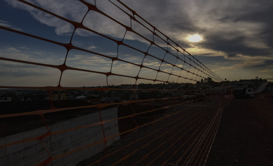 Após um ano de obra, Trevo Cataratas chega a 40% de execução em Cascavel