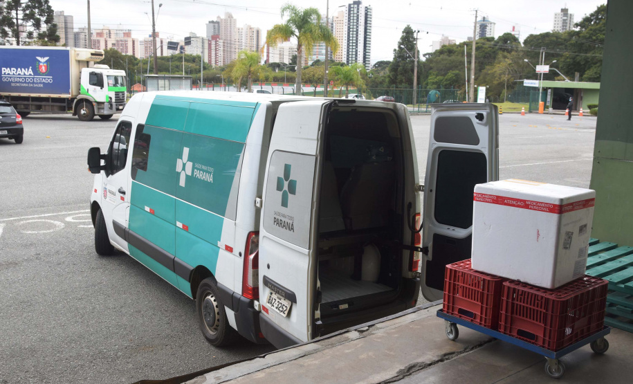 Saúde realiza distribuição de mais 176 mil doses aos municípios - Foto Gilson Abreu/AEN