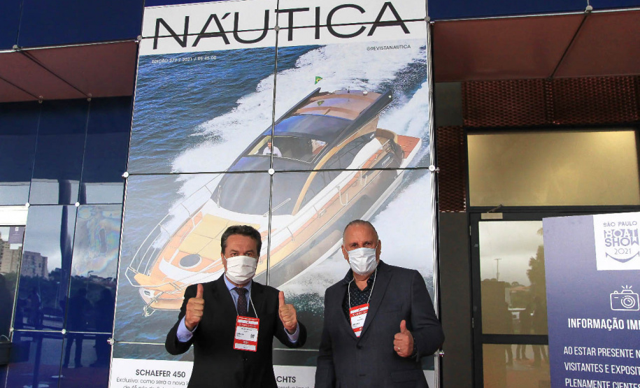 Com o intuito de divulgar destinos paranaenses para um público de todo o país, a Paraná Turismo e o Instituto Água e Terra registraram mais de mil atendimentos no estande paranaense no Boat Show, mais importante salão náutico da América Latina e que reuniu mais de 100 marcas expositoras na capital paulista. -  Curitiba, 10/11/2021 - Foto: Alessandro Vieira/ SEDEST