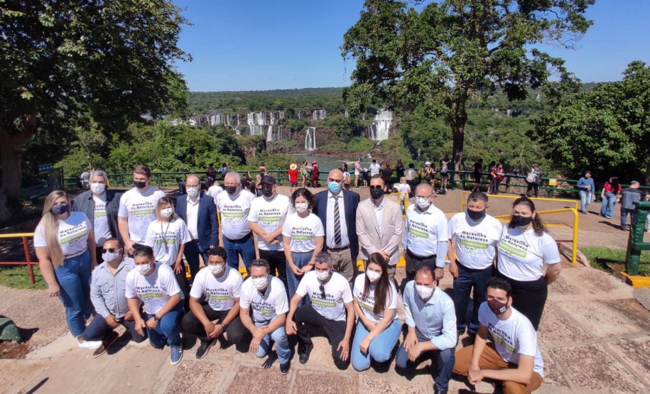 Cataratas do Iguaçu celebram dez anos de título mundial