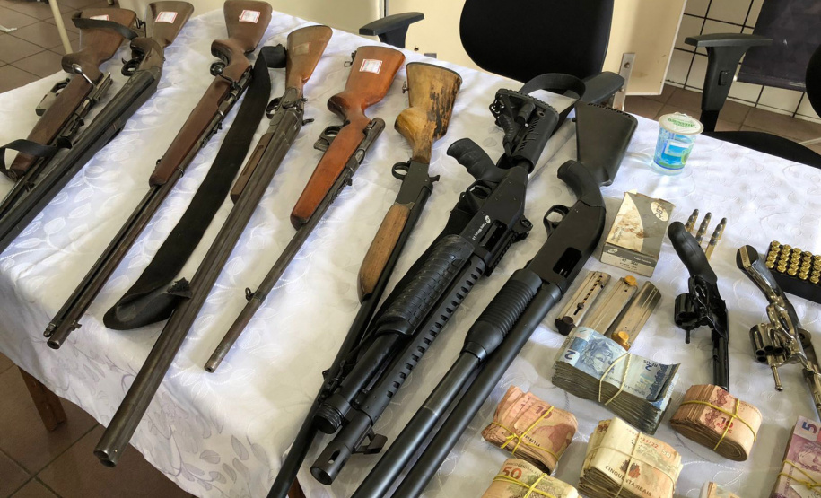 Operação Ostentação da Polícia Militar cumpre 41 mandados de Busca e Apreensão e apreende armas e carros de luxo na RMC e Litoral. Foto: SESP