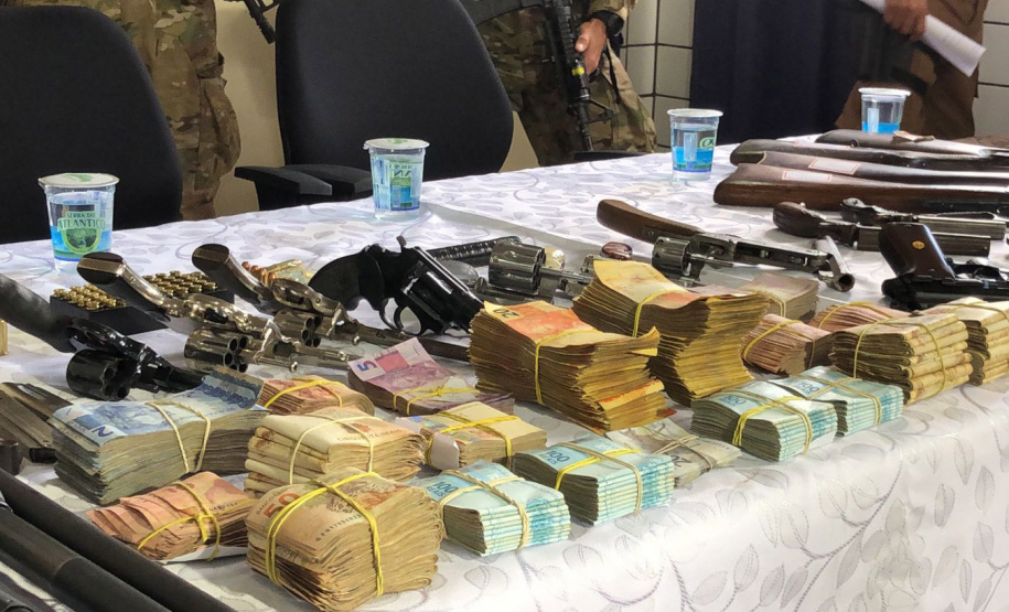 Operação Ostentação da Polícia Militar cumpre 41 mandados de Busca e Apreensão e apreende armas e carros de luxo na RMC e Litoral. Foto: SESP