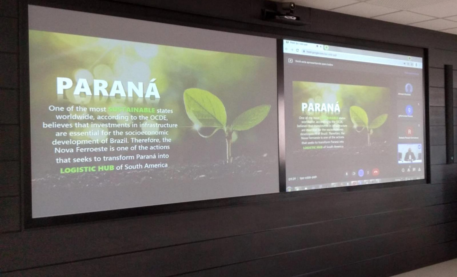 Após Expo Dubai, Governo do Estado apresenta detalhes da Nova Ferroeste a fundo de desenvolvimento árabe