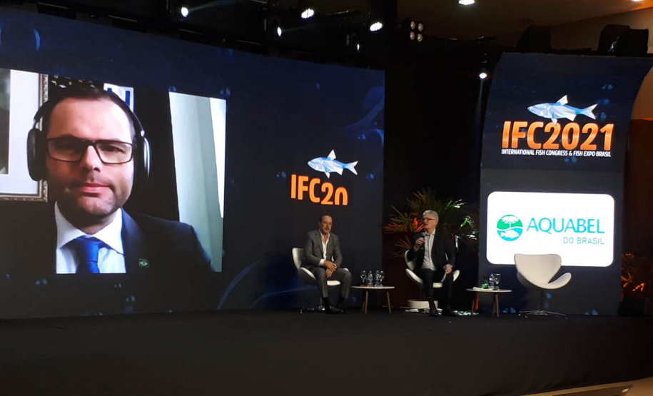 Líder na produção de tilápia, Paraná é destaque em congresso internacional de piscicultura. Foto:SEAB