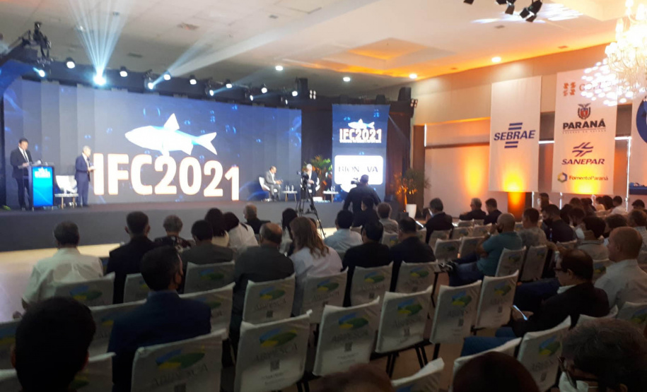 Líder na produção de tilápia, Paraná é destaque em congresso internacional de piscicultura. Foto:SEAB