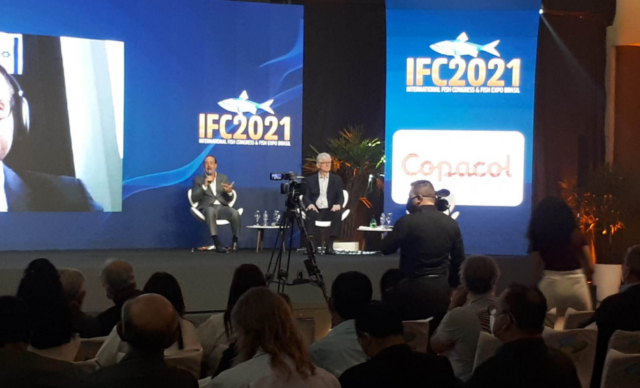 Líder na produção de tilápia, Paraná é destaque em congresso internacional de piscicultura. Foto:SEAB