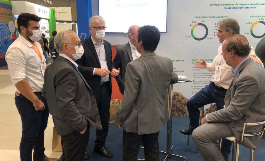 Abertura oficial da III International Fish Congress & Fish Expo Brasil 2021, que se realiza até sexta-feira (26) em Foz do Iguaçu. Foto:SEAB