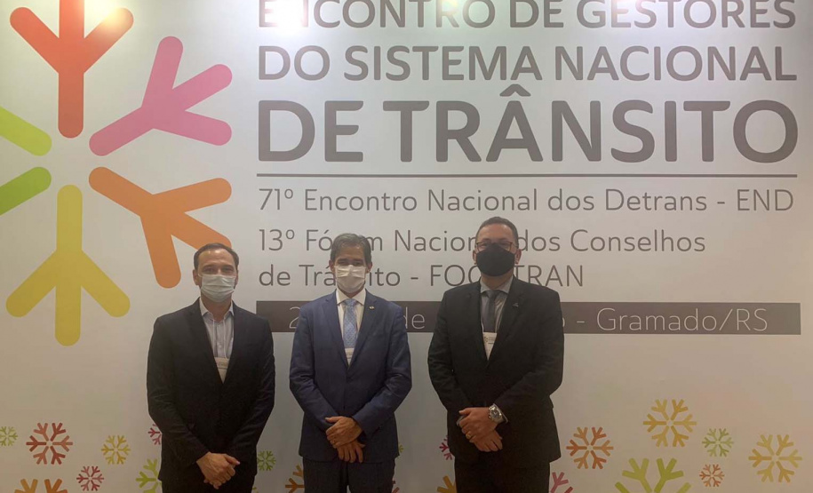 Em Gramado, Detran-PR anuncia que já converteu mais de 187 mil penalidades médias e leves em advertência por escrito - Gramado, 25/11/2021 - Foto: DetranParaná