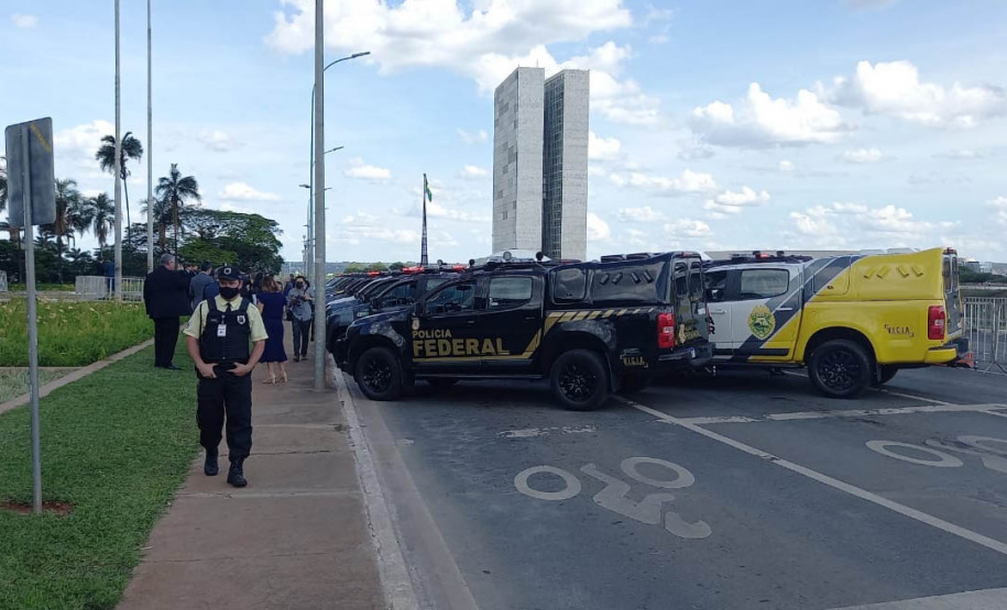 Paraná é contemplado com R$ 12,1 milhões em viaturas, capacetes e acessórios do Ministério da Justiça e Segurança Pública - Brasília, 25/11/2021 - Foto: SESP-PR