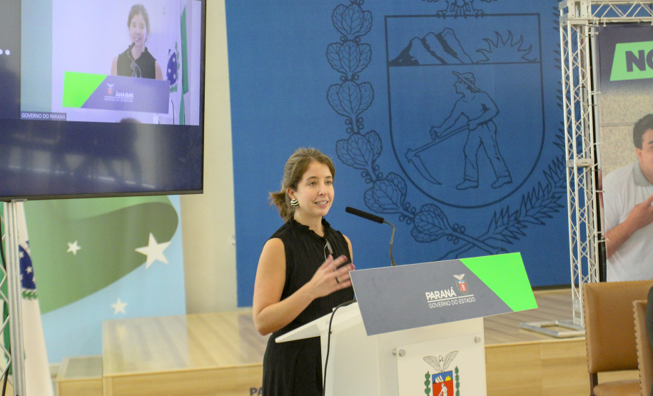Governador do Paraná, Carlos Massa Ratinho Junior e o Secretario da Educação, Renato Feder participam do projeto Ganhando o Mundo.