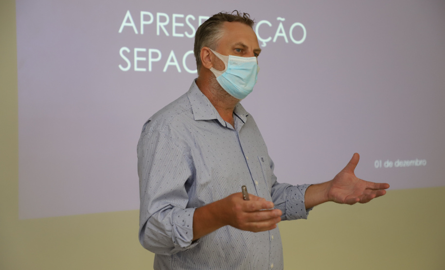 O vice-governador Darci Piana visita a Escola Especial Raio de Luz e a empresa Sepac em Mallet, nesta quarta-feira (1)