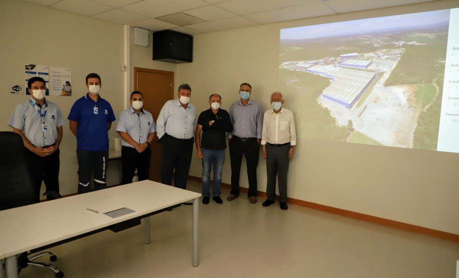 O vice-governador Darci Piana visita a Escola Especial Raio de Luz e a empresa Sepac em Mallet, nesta quarta-feira (1)