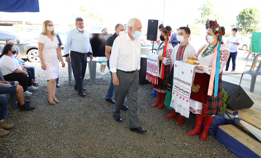 O vice-governador Darci Piana visita a Escola Especial Raio de Luz e a empresa Sepac em Mallet, nesta quarta-feira (1)