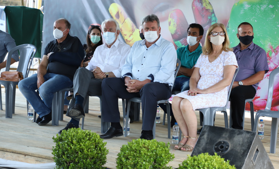 O vice-governador Darci Piana visita a Escola Especial Raio de Luz e a empresa Sepac em Mallet, nesta quarta-feira (1)