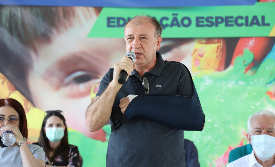 O vice-governador Darci Piana visita a Escola Especial Raio de Luz e a empresa Sepac em Mallet, nesta quarta-feira (1)