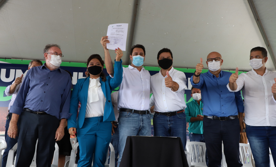 Governador assina ordem de serviço para duplicação da PR-445 entre Mauá da Serra e Lerroville